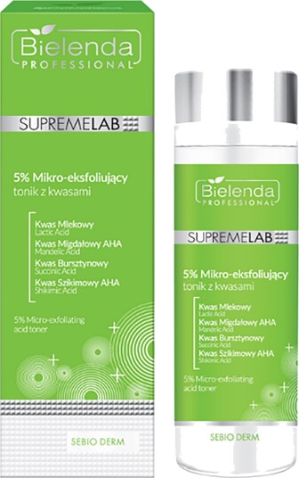 Bielenda Professional SUPREMELAB SEBIO DERM 5% Micro-Exfoliating Acid Bielenda Professional SUPREMELAB SEBIO DERM 5% Micro-Exfoliating Acid