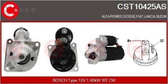 CASCO CST10425AS Starter