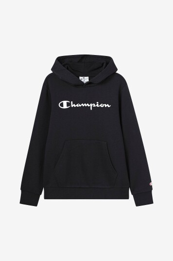 Champion Hettegenser Hooded Sweatshirt Svart Champion Hettegenser Hooded Sweatshirt Svart