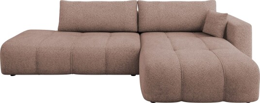 Flo Sovesofa med sjeselong 4 seter   Hvit