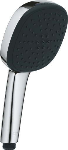 Grohe Vitalio Comfort 110 Hånddusj, 2 Spray, Krom/Svart
