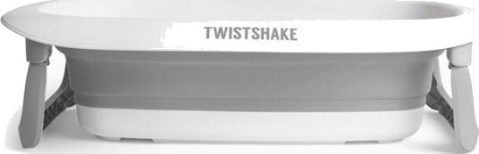 Twistshake Badekar i Pastellgrå - Plassbesparende Design og Trygt Materiale Twistshake Badekar i Pastellgrå - Plassbesparende Design og Trygt Materiale