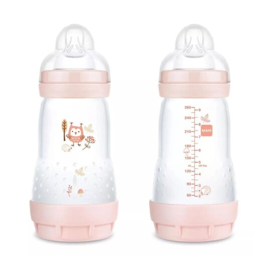 MAM Tåteflaske Easy AntiColic Rosa 260 ml MAM Tåteflaske Easy AntiColic Rosa 260 ml