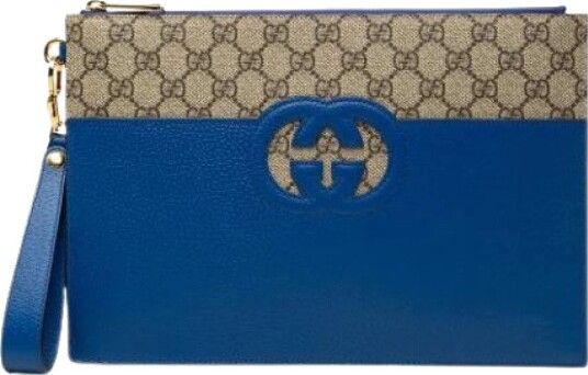 Gucci Vintage Dame Pre owned Blå ONE SIZE, Gucci Vintage Dame Pre owned Blå ONE SIZE,
