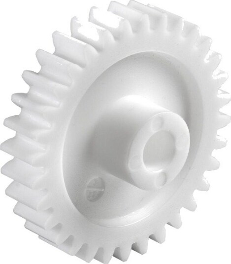 Reely Polyacetal Sylindrisk Tannhjul Modultype: 0,5 Boringsdiameter: 6 Mm Antall Tenner: 100