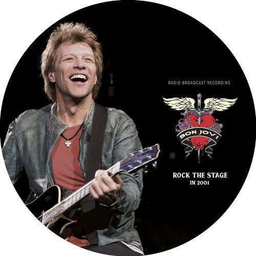 Bon Jovi Rock the Stage in 2001 LP/Vinyl Bon Jovi Rock the Stage in 2001 LP/Vinyl