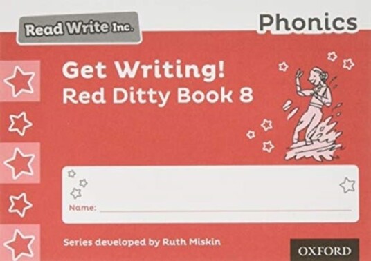 Read Write Inc. Phonics: Get Writing! Red Ditty Book 8 Pack of 10 Read Write Inc. Phonics: Get Writing! Red Ditty Book 8 Pack of 10
