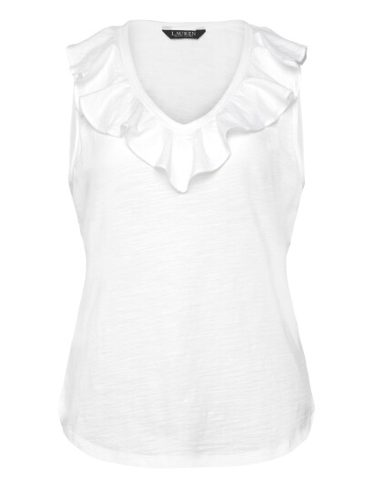 Lauren Women Fresh Ctn Slub Jrsy Knt Pullover White 50 52 Lauren Women Fresh Ctn Slub Jrsy Knt Pullover White 50 52