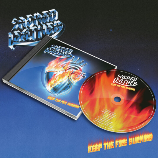 Sacred Leather Keep The Fire Burning CD