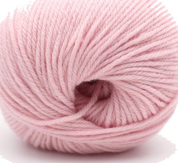 Kremke Soul Wool The Merry Merino 110 GOTS Garn 10 Pudderrosa
