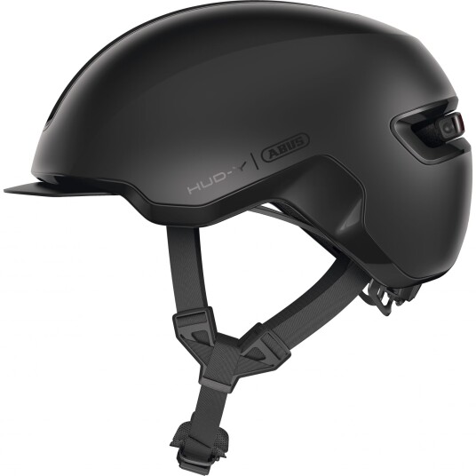 Abus Hud Y Sykkelhjelm Velvet Black 51-55cm Abus Hud Y Sykkelhjelm Velvet Black 51-55cm