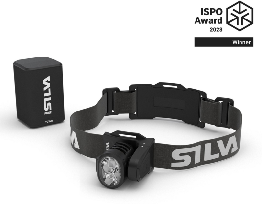 Silva Free 3000 L hodelykt / sykkellykt 38228 2023