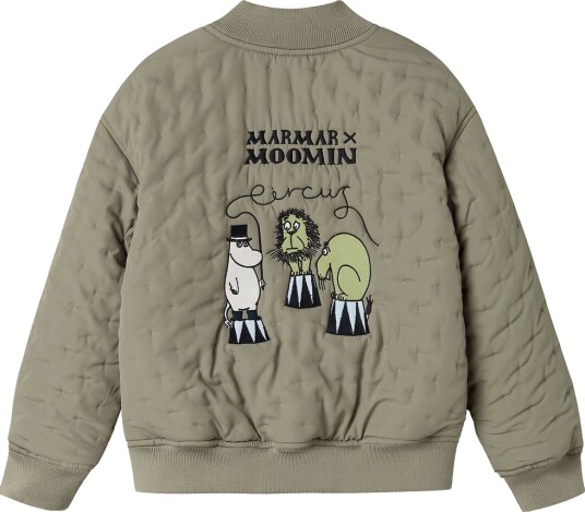 MarMar Termojakke Ok MOOMIN Olive Stone MarMar 8 år 128 Termoklær Grønn