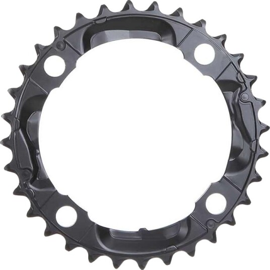 Shimano Deore Fc-M590, 9-Delt, 104mm Bcd, Svart 32t Drev