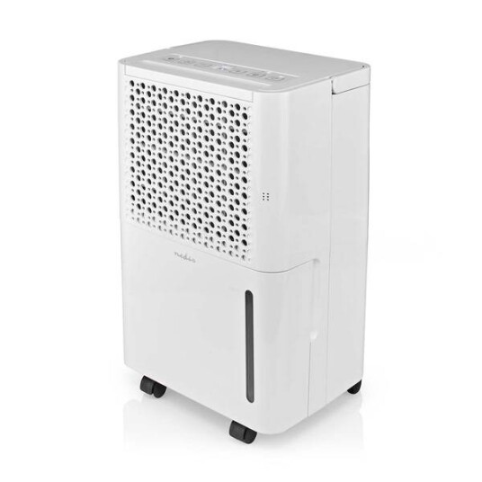 Nedis Avfukter | 10 l/Døgn | Avfukting / Automatisk / Tørr klesvask / Ventilasjon | Ja | 100 m³/h Nedis Avfukter | 10 l/Døgn | Avfukting / Automatisk / Tørr klesvask / Ventilasjon | Ja | 100 m³/h