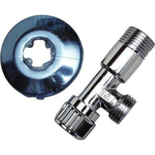 Stopventil 1/2" x 1/2" lang modell