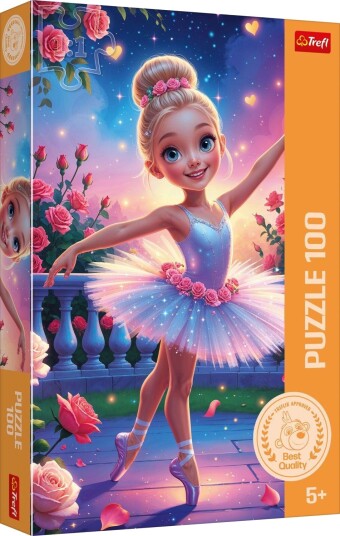 Trefl Puslespill 100 brikker Ballerina