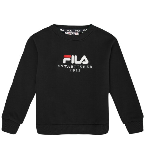 Fila Collegegenser Benna Regular Logo Crewneck Svart