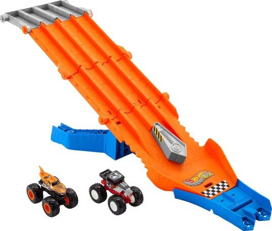 Hot Wheels Monster Trucks Racedown Demolition Bilbane