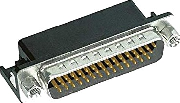 Harting 09 56 562 7813 D Sub 78 Pinners Svart Rustfritt Stål Stål Termoplastisk Harpiks Kobberlegering 25 Mo 1000 V