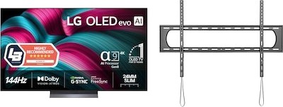 LG 65" C5 AI 4K OLED Smart TV X473494E407-BNDL