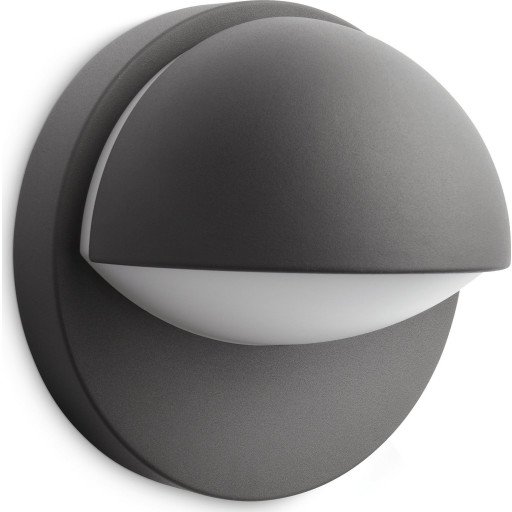 Philips Philips myGarden Juni vegglampe utendørs IP44 E27 - Antrasitt Philips Philips myGarden Juni vegglampe utendørs IP44 E27 - Antrasitt