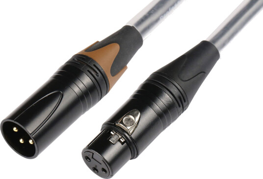 Tight AV XLR-M/F-15 Professional XLR-cable female-male 15m