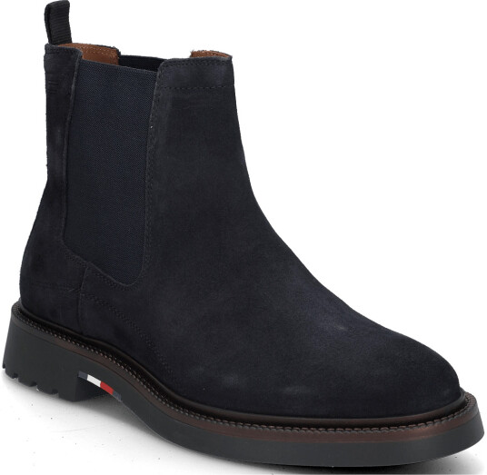 Tommy Hilfiger Corporate Casual Suede Chelsea Navy 41