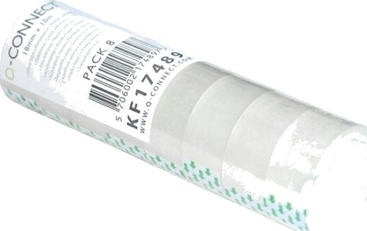 Q-Connect Kontortape Q-Connect 18 Mm 10 M 8 Stk.