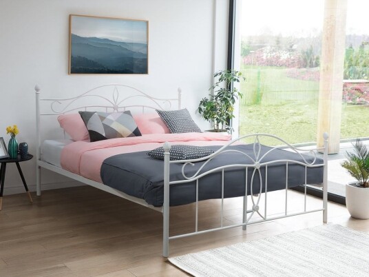 Antlia Dobbeltseng 180 \| 200 cm Hvit