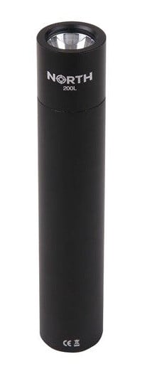 Carl Lommelykt 200 Lumen USB Oppladbar Svart Aluminium