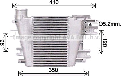 Intercooler PRASCO DN4457