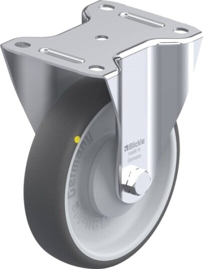 Blickle 852177 B-Path 160Ka-Els Faste Hjul | Hjuldiameter 160 Mm | Bæreevne (Maks.) 260 Kg | 1 Stk