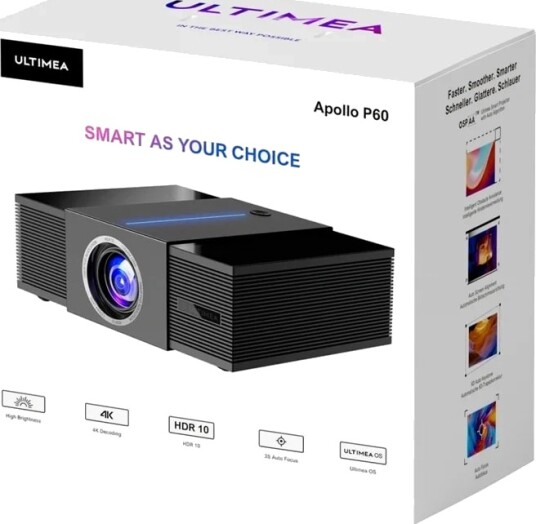 Ultimea Apollo P60 Projektor Svart