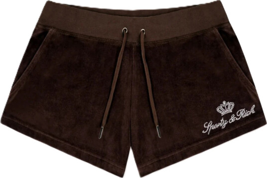 Sporty & Rich Dame Shorts Brun S,