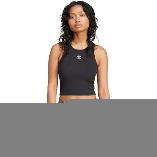 Adidas Originals   Singlet Ess Rib Tank   Svart