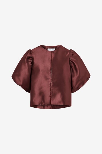 By Malina Bluse Cleo Blouse Rød
