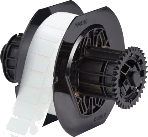 Brady B33 181 492 Hvit Selvklebende Skriveretikett Polyester Trermisk Overføring Akryl Permanent
