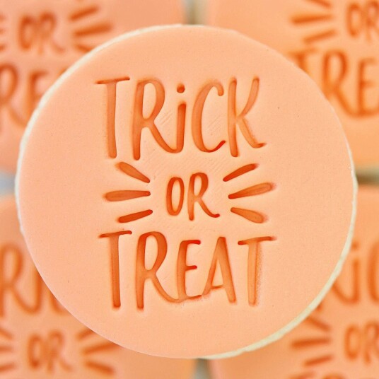 Sweet Stamp Embosser/stempel Trick Or Treat 