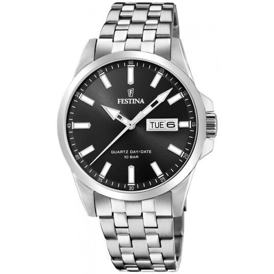 Festina Classic F20357/4 - Herre - 41 mm - Analog - Kvarts urverk - Mineralglas