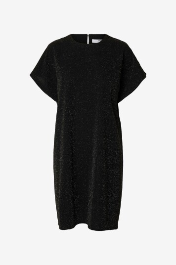 Selected Femme Kjole slfOversized Svart Selected Femme Kjole slfOversized Svart