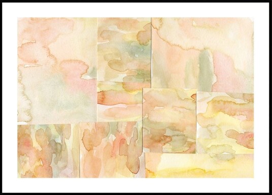Abstract Composition 4 horizontal Plakat Plakat / 50x70cm
