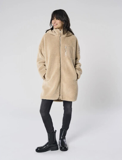 ONLY Onlsascha Sherpa Jacket Life Otw Noos Beige XS/S ONLY Onlsascha Sherpa Jacket Life Otw Noos Beige XS/S
