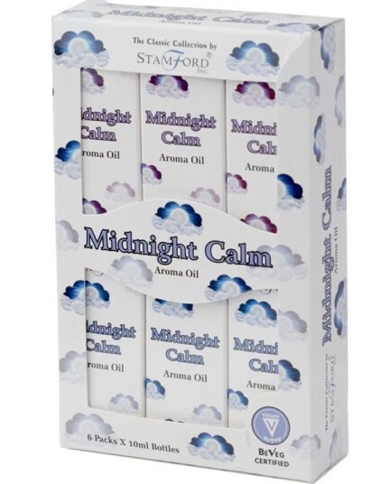 Puckator 6 Pack Stamford Midnight Calm Aromaolje 60 ml Puckator 6 Pack Stamford Midnight Calm Aromaolje 60 ml