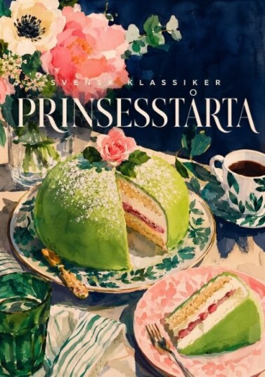 Plakat Svensk Prinsessekake