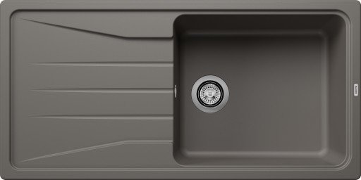 Blanco Sona XL6S UX kjøkkenvask 100x50 cm, grå