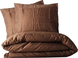 Aumi Collection Jacquard Dynetrekksett 230 x 220 cm Brun