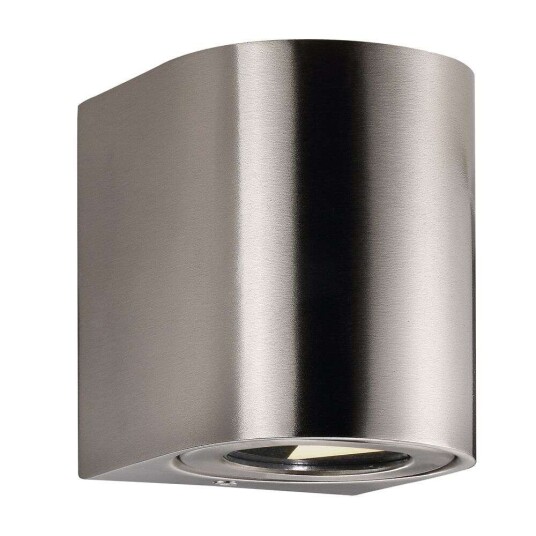 Nordlux - Canto 2 Vegglampe Stainless Steel