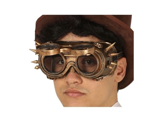 Fiesta Steampunk Briller Med Klap Fiesta Steampunk Briller Med Klap