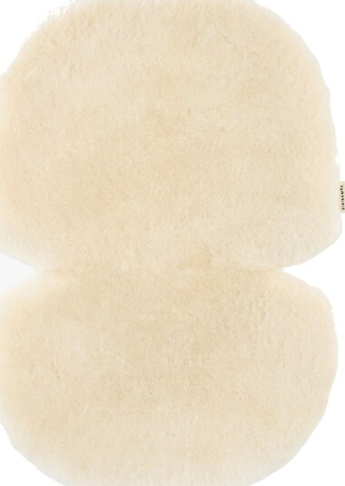 BINIBAMBA Sheepskin Sittepute Fixed Harness Milk